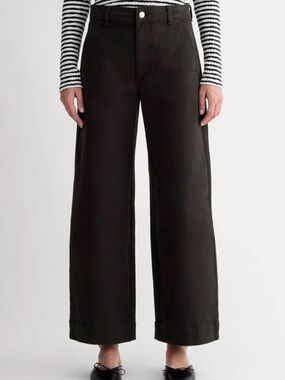 Everlane utility wide leg pant